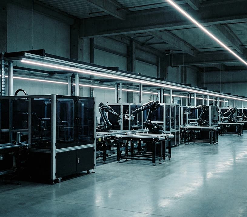 Automated production facility